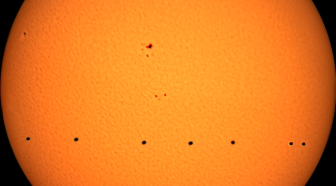 Mercury transit of the Sun 2016
